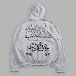 Street Fighter x Darc Sport Soldout Collab Hoodie Size XL